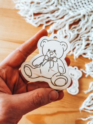 MIŚ 01 - medal 7cm (2szt) - - - (zawieszka, odznaka)