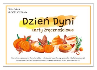 PLIK PDF - Dzień Dyni - Karty Zręcznościowe (2-3l)