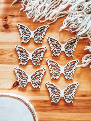 Skrzydła ! 6szt ! (7,5cm/9cm/12cm/18cm) - wzór 29 - - - (skrzydełka anioła, do aniołka, aniołek, anielskie)