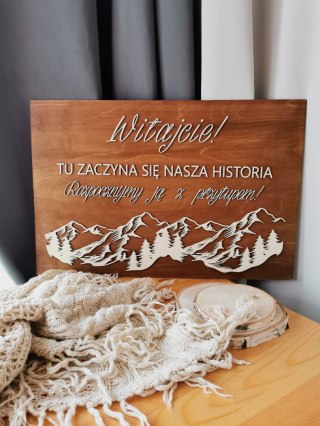 Tablica Powitalna - GÓRY