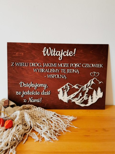 Tablica Powitalna - GÓRY