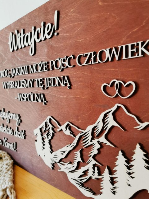 Tablica Powitalna - GÓRY