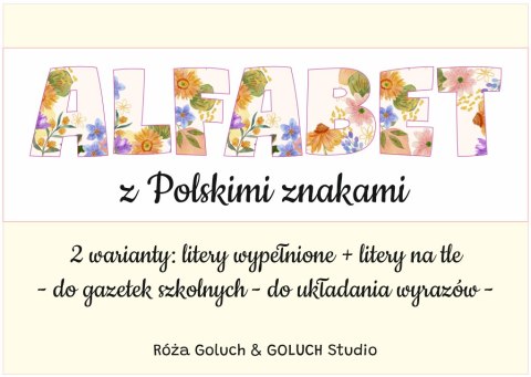 ALFABET (plik PDF) - Kwiaty Letnie