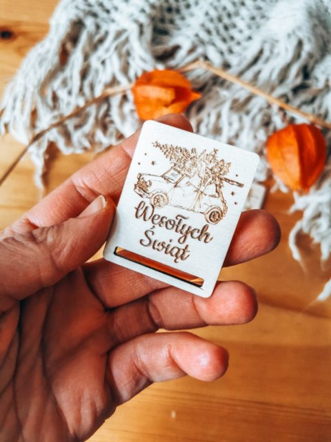 Gwiazdka AUTO 01 - zakładka prostokąt 4x5cm (3szt) - - - (baza do zakładki do książki, Boże Narodzenie, Wesołych Świąt, Święta)