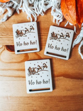 Gwiazdka SANIE - zakładka prostokąt 4x5cm (3szt) - - - (baza do zakładki do książki, Boże Narodzenie, Wesołych Świąt, Święta)