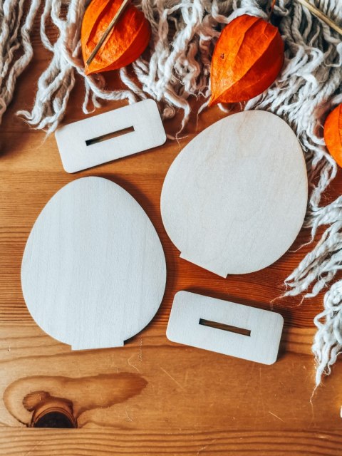 JAJKO pisanka 01 - figurka z podstawką (2szt) (10cm) - do ozdabiania