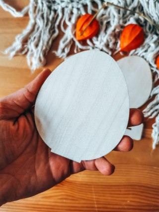 JAJKO pisanka 01 - figurka z podstawką (2szt) (10cm) - do ozdabiania