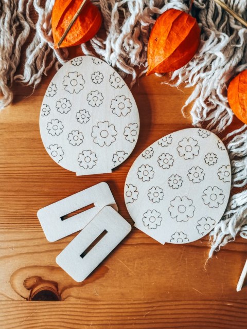 JAJKO pisanka 03 - figurka z podstawką (2szt) (10cm) - do ozdabiania