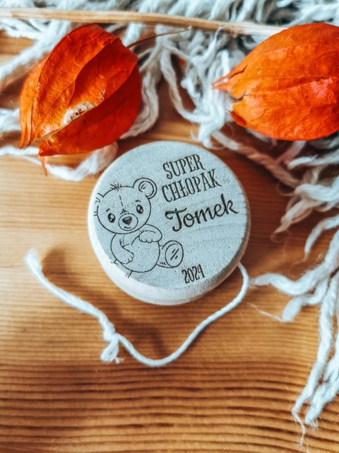 JOJO (1szt) - super chłopak MIŚ - z imieniem - - - (Dzień Chłopaka)