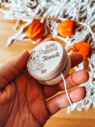 JOJO (1szt) - super chłopak MIŚ - z imieniem - - - (Dzień Chłopaka)