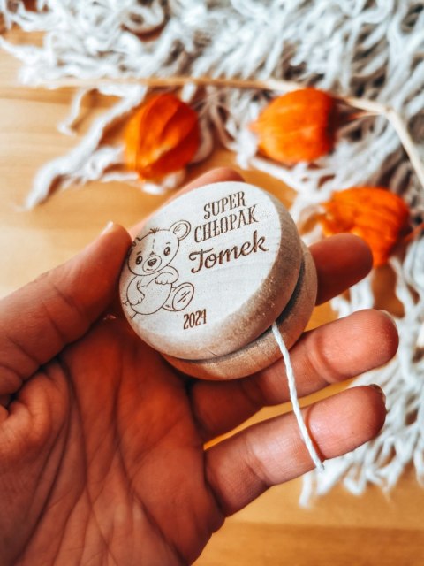 JOJO (1szt) - super chłopak MIŚ - z imieniem - - - (Dzień Chłopaka)