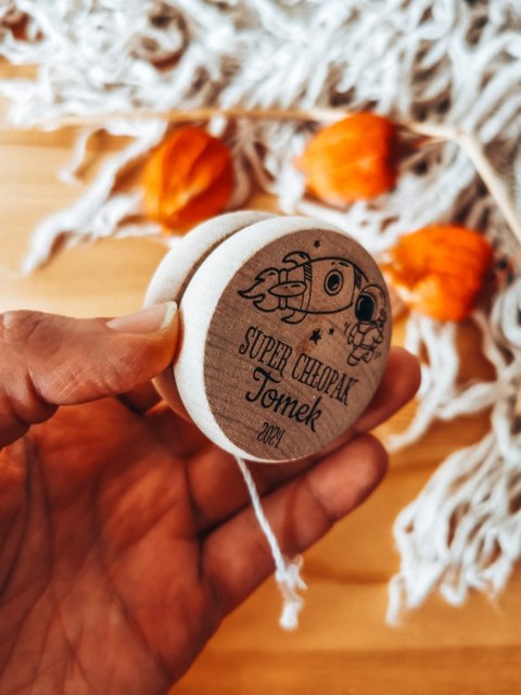 JOJO (1szt) - super chłopak RAKIETA 01 - z imieniem - - - (Dzień Chłopaka, astronauta, kosmos)