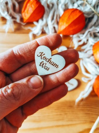 Kocham Was - SERCE (5szt) 3/4/5cm - - - (serduszka, serduszko, serca)