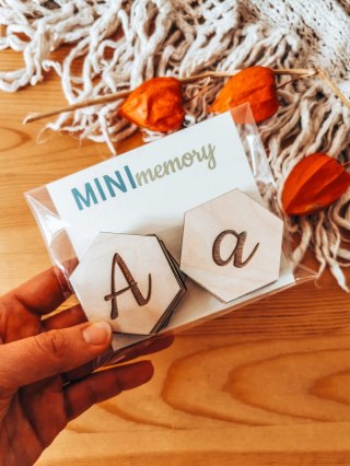 MINI MEMORY - Alfabet - - - (minimemory, upominek)