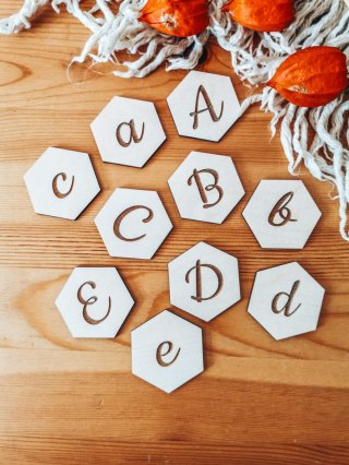 MINI MEMORY - Alfabet - - - (minimemory, upominek)