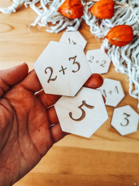 MINI MEMORY - Dodawanie od 1 do 15 - - - (minimemory, upominek)