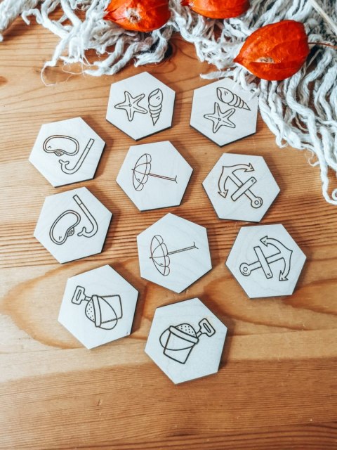 MINI MEMORY - Nad Morzem - - - (minimemory, upominek)