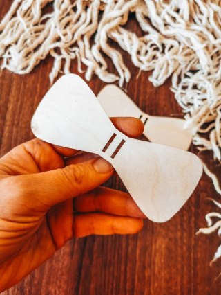 MUSZKA - CZYSTA (2szt) (11cm) - do ozdabiania