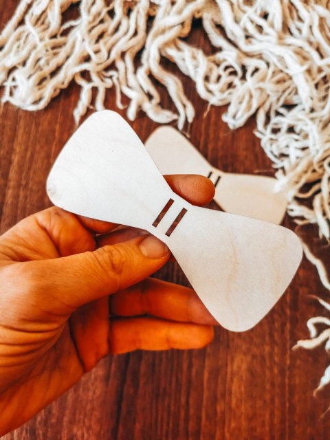 MUSZKA - CZYSTA (2szt) (11cm) - do ozdabiania