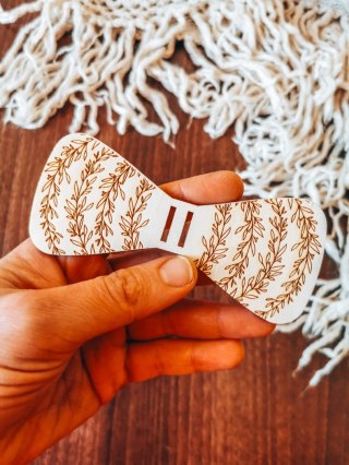 MUSZKA - Dekor 01 (1szt) (11cm) - do ozdabiania