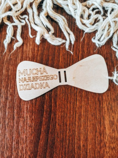 MUSZKA - Najlepszego Dziadka 01 (1szt) (11cm) - do ozdabiania