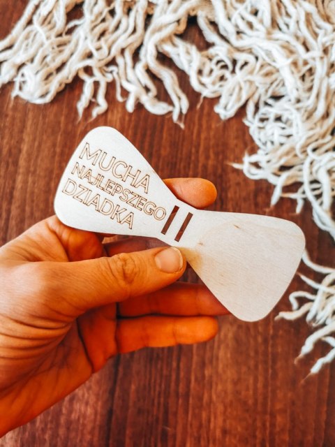 MUSZKA - Najlepszego Dziadka 01 (1szt) (11cm) - do ozdabiania