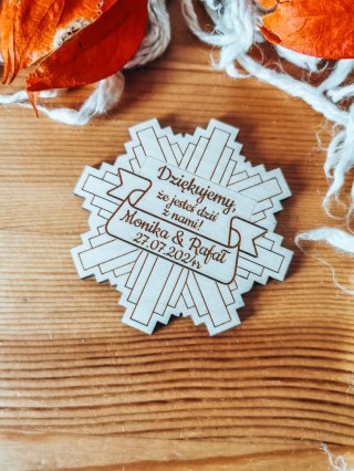 Magnes KSZTAŁT - podziękowanie ODZNAKA - - - (policyjna policjant policjantka)