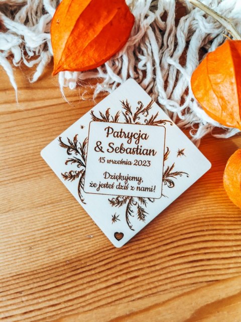 Magnes ROMB - podziękowanie SZRON - - - (zima)