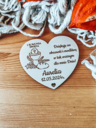 Magnes serce - KIELICH 02 - - - (podziękowanie, I Pierwsza Komunia Święta, podziękowania, IHS)