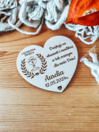 Magnes serce - KIELICH 03 - - - (podziękowanie, I Pierwsza Komunia Święta, podziękowania, IHS)