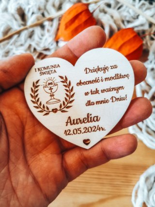 Magnes serce - KIELICH 03 - - - (podziękowanie, I Pierwsza Komunia Święta, podziękowania, IHS)
