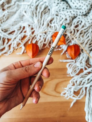 Ołówek z imieniem IMIENNY - - - (zakończenie koniec roku szkolnego przedszkola, podziękowanie)