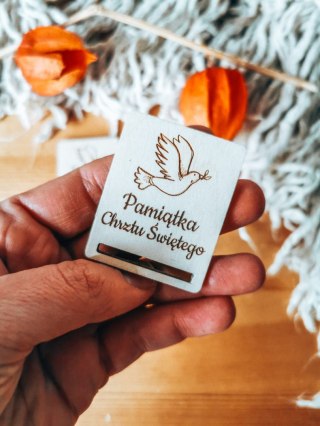 Pamiątka Chrztu - zakładka prostokąt 4x5cm (3szt) - - - (baza do zakładki do książki)