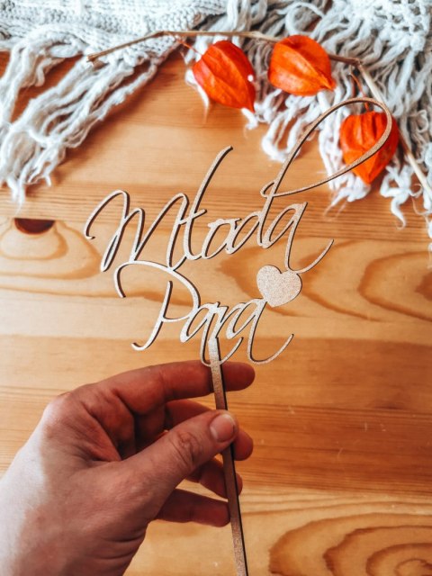 Toper na tort - Młoda Para 02