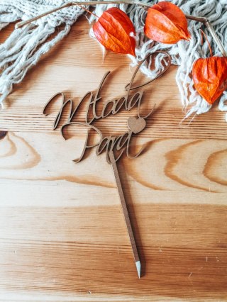 Toper na tort - Młoda Para 02