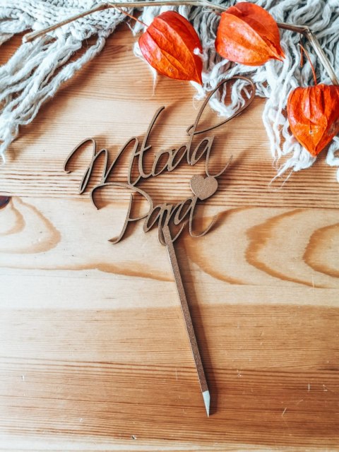 Toper na tort - Młoda Para 02