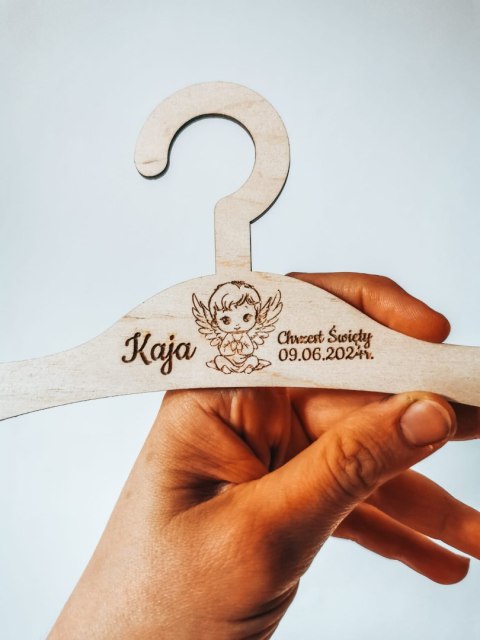 Wieszaczek - Chrzest Święty - - - (wieszak dziecięcy, dla dziecka, niemowlęcia)