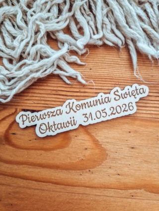 Dowolny Tekst - Napis po obrysie (1szt) 10-14cm - - - (napis narożnik, ramka, do ramki)