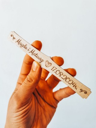 Dowolny tekst PAMIĄTKA ŚLUBU wzór z obrączkami - TABLICZKA (1szt) 10cm/12cm/14cm - (8 wzorów) ŚLUB