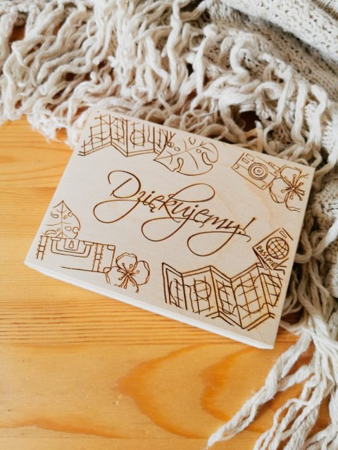 Pudełko 16x13cm - PODRÓŻ 01 - na prezent, upominek, podziękowanie