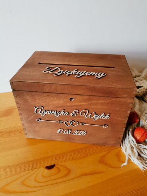 Pudełko na koperty - Strzałki