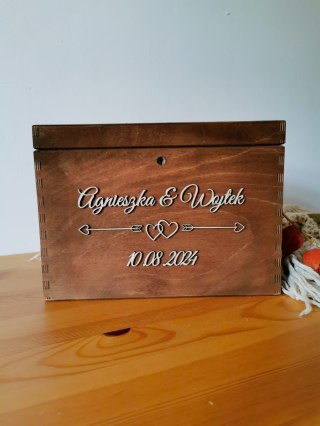 Pudełko na koperty - Strzałki