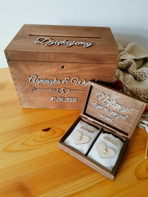 Pudełko na koperty - Strzałki