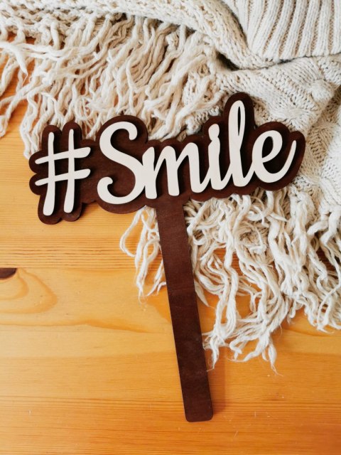 Tabliczka 3d FOTOBUDKA - Smile